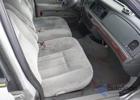 2003 Mercury Grand Marquis Gs from USA, damaged, VIN 2MEFM74W53X659945